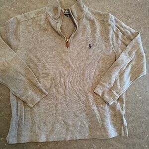 Polo Half Zip Sweater